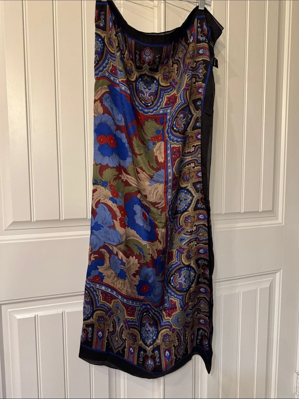 HONEY 100% silk scarf.